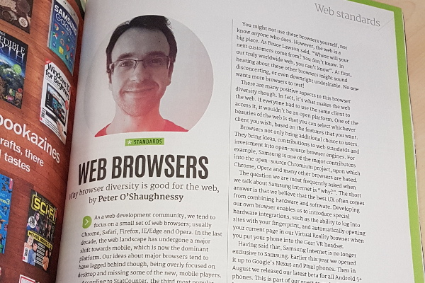 Net magazine article