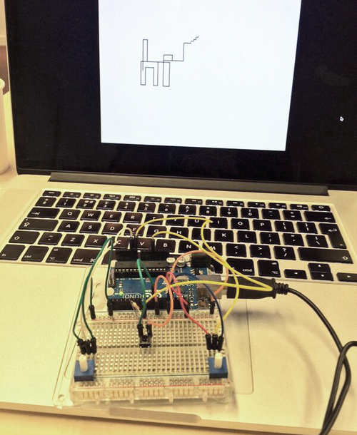 Arduino Etch-a-sketch